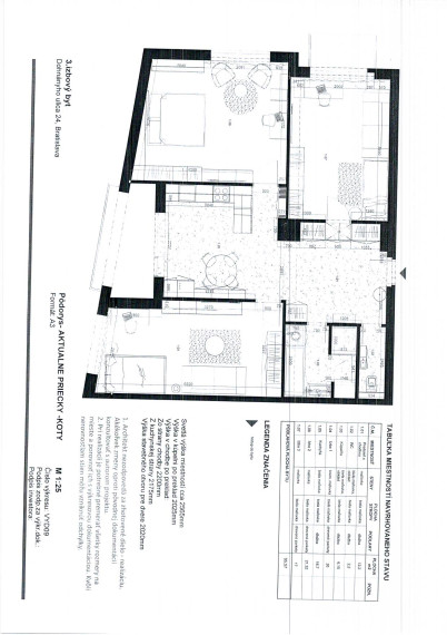 Kompletne zrekonštruovaný 3-izbový, presvetlený byt vo výbornej lokalite, na ul. Dohnányho, Bratislava-Ružinov
