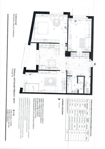 Kompletne zrekonštruovaný 3-izbový, presvetlený byt vo výbornej lokalite, na ul. Dohnányho, Bratislava-Ružinov