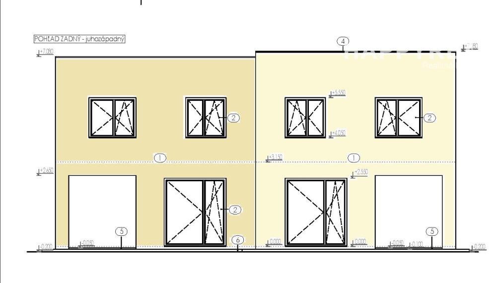 Moderné 4-izbové byty v dvojdome v štandarde - Veľka Paka